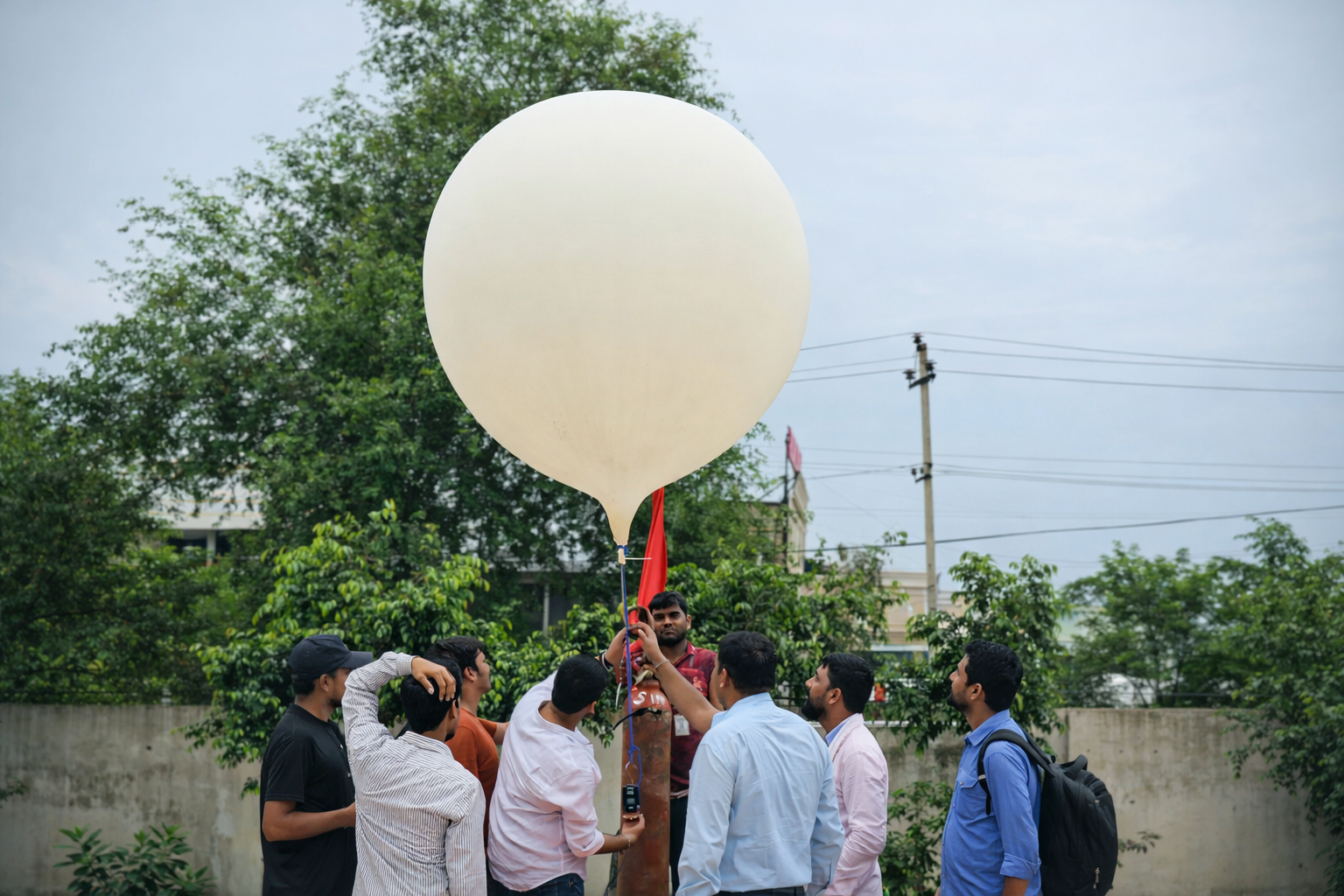 Krishnayaan Satelloon high-altitude student project